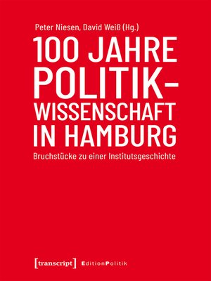 cover image of 100 Jahre Politikwissenschaft in Hamburg